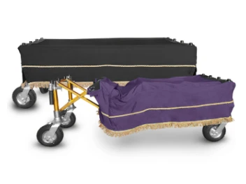 Premium Coffin Trolley Cover