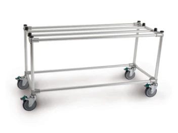 Aluminum casket trolley